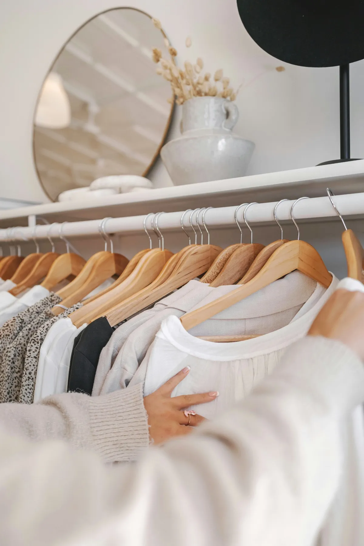 Vêtements dans une boutique locale