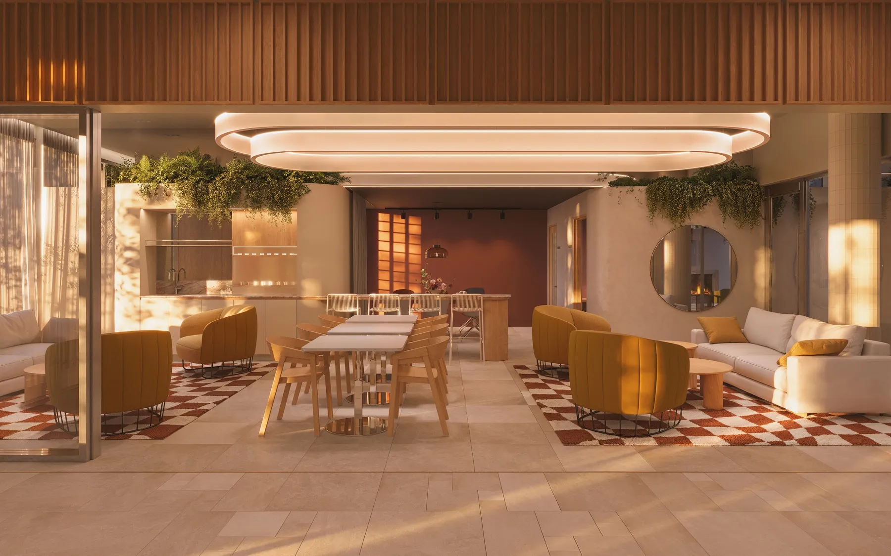 Hall et espaces communs Riviera